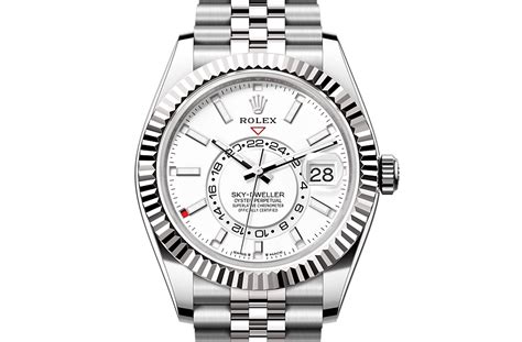 rolex sky-dweller oyster 42 mm oystersteel and white gold|rolex sky dweller dual time.